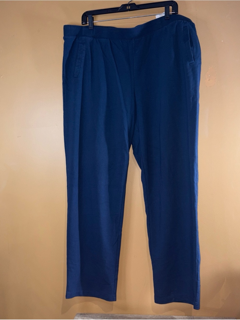HC807 D&Co Denim & Company Active Pull On Casual Pants Stretch Blue size XL
